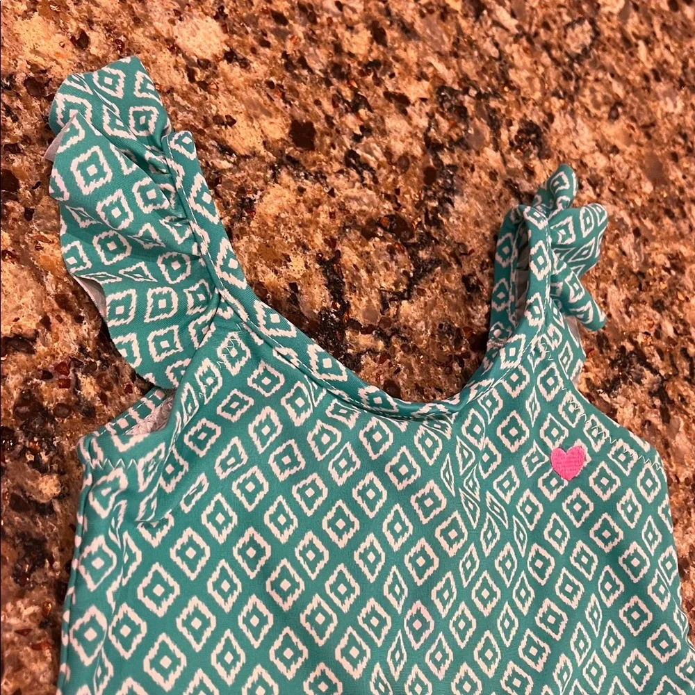 Carter's Girls One Piece Swimsuit, Size 18 Months